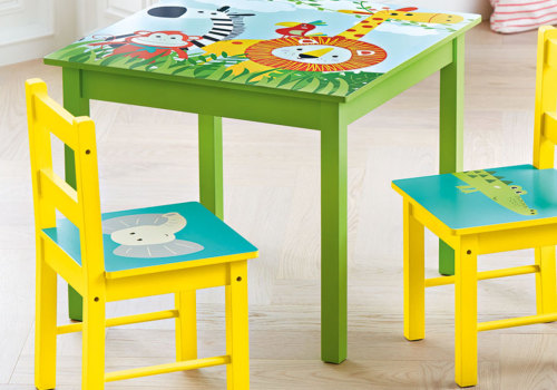 Wat is de beste verf om te gebruiken op een kindertafel?